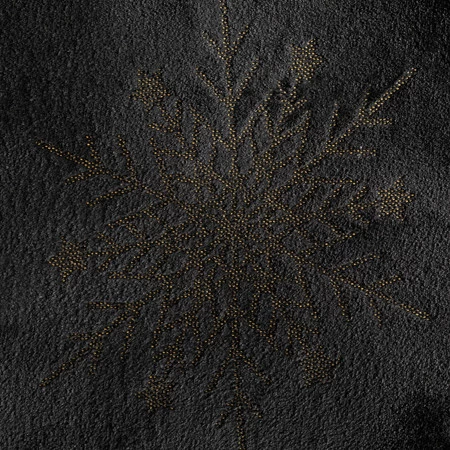 Koc świąteczny 150x200 cm bordowo-złoty