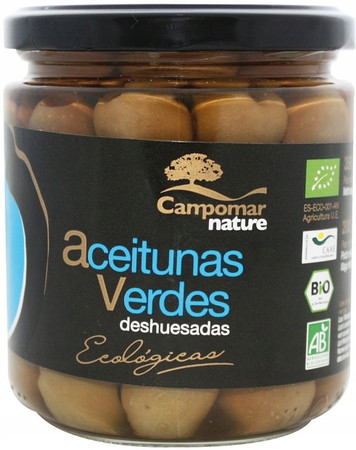 Campomar Nature Oliwki zielone bez pestek BIO 350g