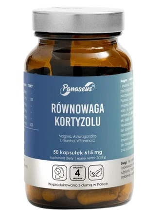 PANASEUS Równowaga kortyzolu 50 kaps.