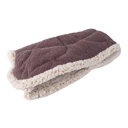Lodger Polarowa mufka do wózka wrzosowa Fleece Mauve