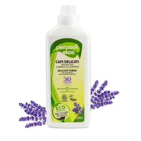 Pierpaoli Ekos Płyn do prania wełny i delikatnych tkanin lawendowy 1l