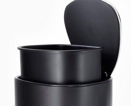 JJ-Kosz łazienkowy 5l. EasyStore czarny mat