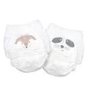 Kit & Kin, Pieluchomajtki Nappy Pants 6 XL (12-17 kg), Jeżyk/Szop, 18 szt.