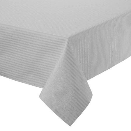 OBRUS FLASH 6 35 X 180 CM SREBRNY