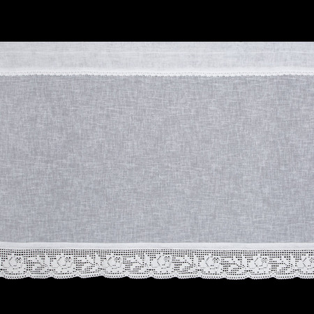 Firana gotowa Lari na Taśmie 150 x 60 cm, Biały