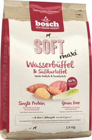 BOSCH SOFT MAXI Bawół Wodny Bataty 2,5kg