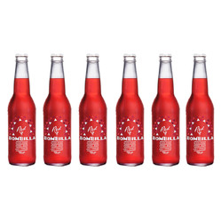 Zestaw 6x Bombilla Yerba Mate Red 330 ml