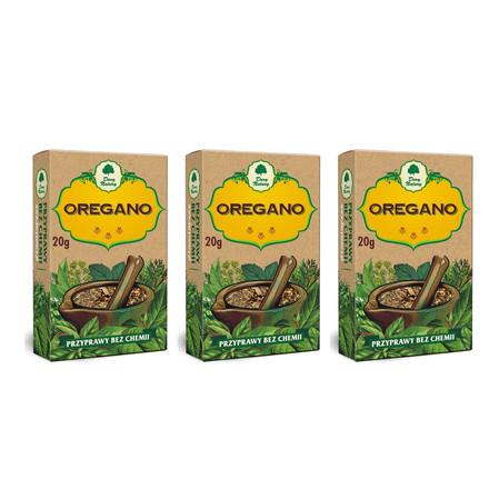 Zestaw: 3x Dary Natury Oregano 20G Wzmacnia Odporność