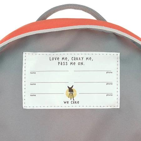 Lassig Plecak do przedszkola dla przedszkolaka About Friends Mysz Edycja limitowana