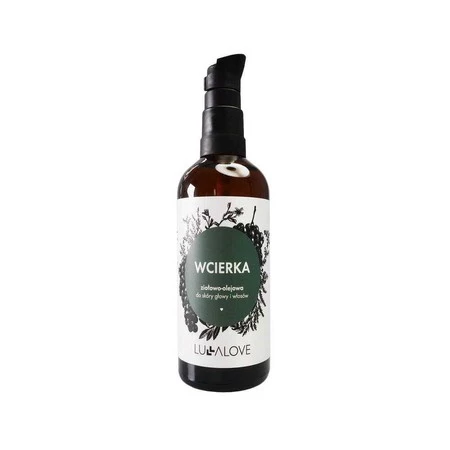 LullaLove, Olejowo-ziołowa wcierka do włosów, 100 ml