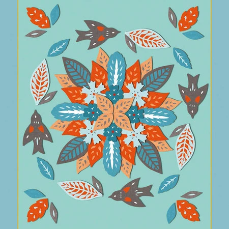 Janod Zestaw kreatywny Mandale Natura 7+