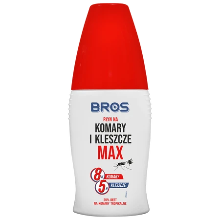 BROS Płyn na komary i kleszcze MAX 50 ml