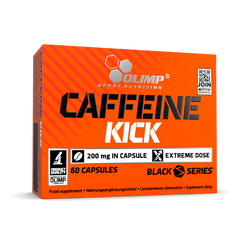 Olimp Caffeine Kick 200 mg przedtreningówka Coffeina 60 kaps.