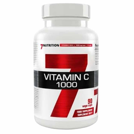 7NUTRITION VITAMIN C 1000mg - 90 kaps. vege