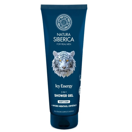 For Real Men żel pod prysznic 2w1 do ciała i włosów Icy Energy 200ml