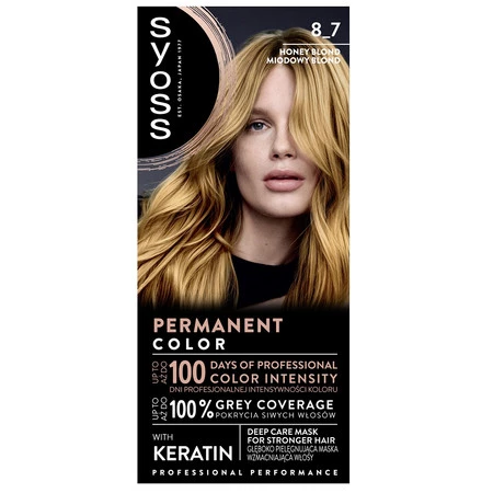 Classic Permanent Coloration farba do włosów trwale koloryzująca 8-7 Miodowy Blond