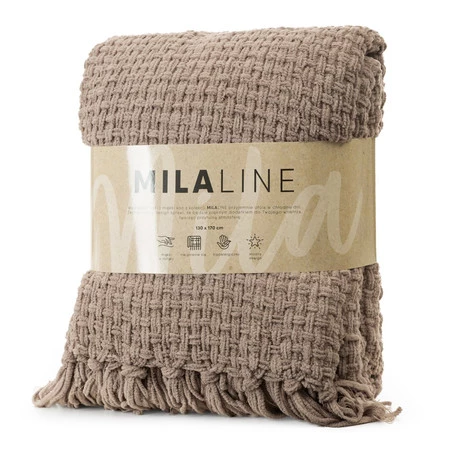 KOC SUZI 130 X 170 CM CIEMNOBEŻOWY