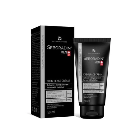 Seboradin Men Krem do Pielęgnacji Twarzy i Skóry z Zarostem 50 ml