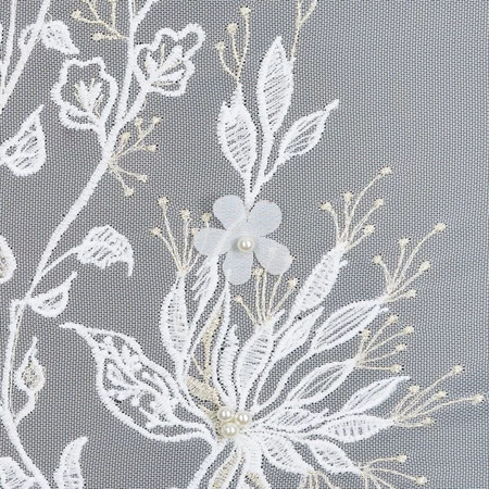 ZASŁONA GOTOWA JULIA NA TAŚMIE 140 X 270 CM BIAŁY