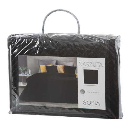 NARZUTA SOFIA 70 X 160 CM CZARNY