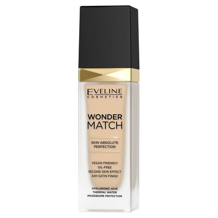 Eveline Wonder Match Podkład dopasowujący się do cery nr 011 Almond 30ml