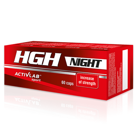 ACTIVLAB HGH NIGHT booster testosteronu 60 kaps.