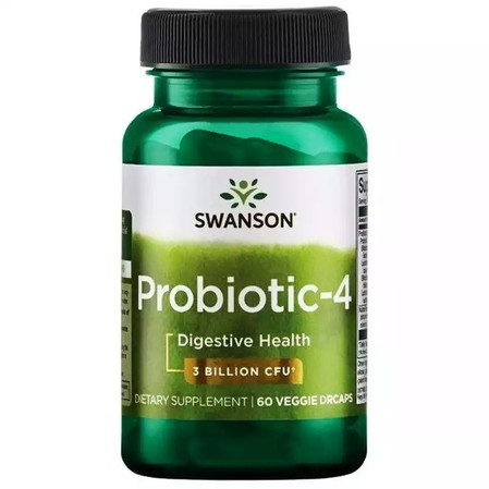 Swanson Probiotic-4 3 Mld 60 K Odporność