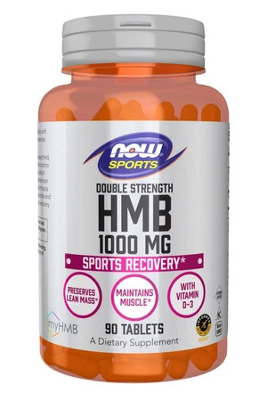 NOW FOODS HMB 1000 mg - 90 tabl.