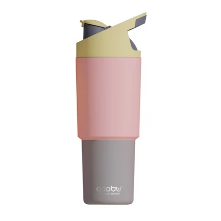 Asobu - Cosmic Bottle Pastelowy Pomarańczowy - Butelka termiczna 1l