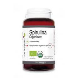 KENAY Organiczna Spirulina na wsparcie układu odpornościowego i uzupełnienie diety w składniki odżywcze Eko 180 tabl.