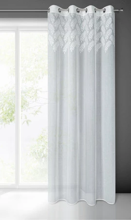 FIRANA GOTOWA ANET 140 X 250 CM BIAŁY