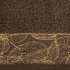 Ręcznik Agis (06), 50 x 90 cm, Brązowy