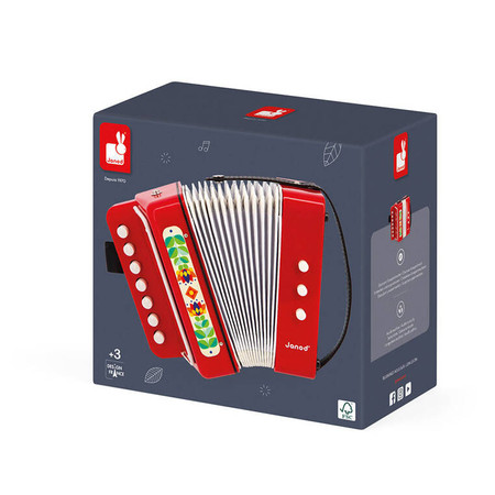 Janod Akordeon Gioia 3+