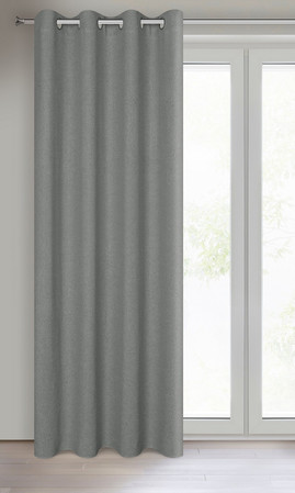 ZASŁONA GOTOWA LIDIA 140 X 250 CM SZARY