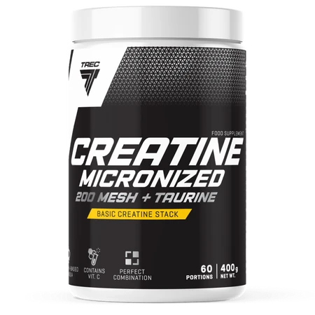 Trec CREATINE MICRONIZED 200 MESH + TAURINE Monohydrat  400g