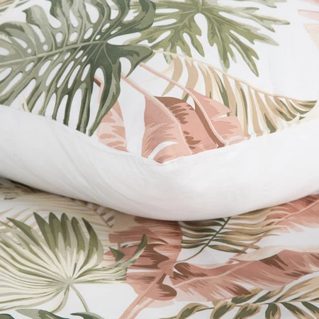 Komplet pościeli satynowej Spring 29, 140 x 200 cm, Biały