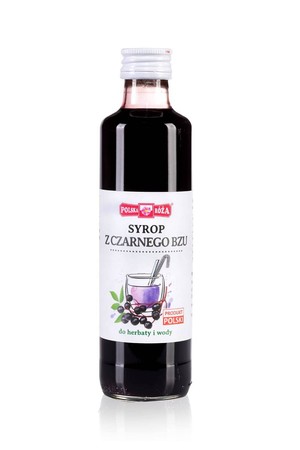 Syrop z czarnego bzu 315g 53% soku POLSKA RÓŻA