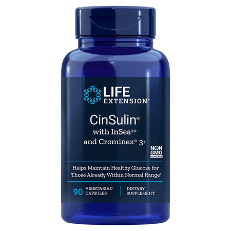 CinSulin with InSea2 and Crominex 3+ (90 kaps.)