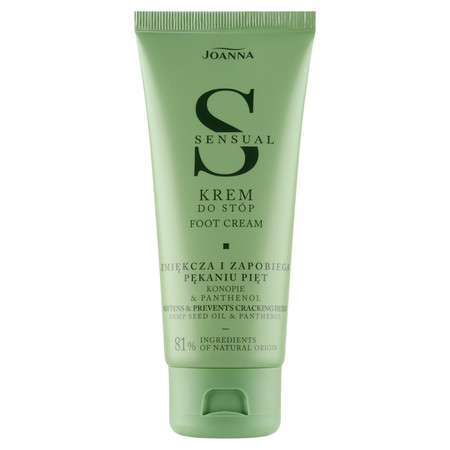 Sensual krem do stóp Konopie &amp; Panthenol 100g