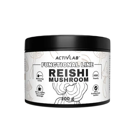 ACTIVLAB REISHI MUSHROOMS Grzyby Reishi na wsparcie odporności100g