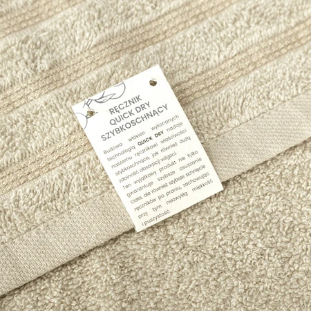 Ręcznik beżowy SABA 30X50