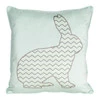 Poszewka dekoracyjna  45X45 MIĘT+BE WELWET