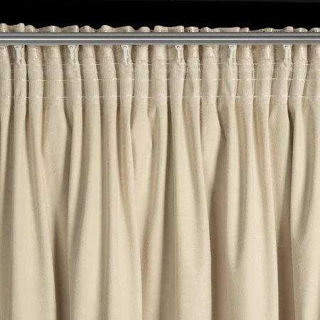 ZASŁONA GOTOWA RENIA NA TAŚMIE 140 X 270 CM JASNOBEŻOWY