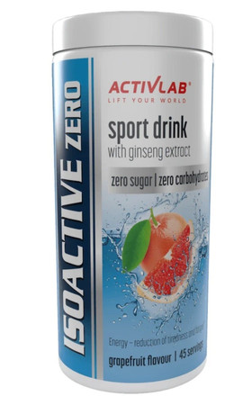 ActivLab Isoactive Zero 225g smak grejpfrutowy