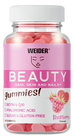Weider Beauty na wsparcie skóry 40 żelek smak malina