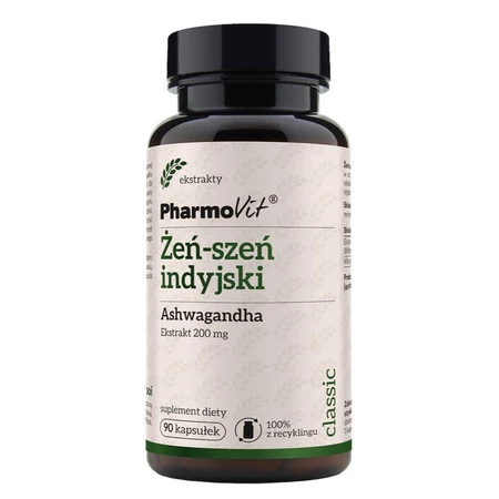 Pharmovit Żeń-szeń indyjski Ashwagandha 90 kaps.