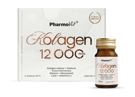  Pharmovit Kolagen 12 000 max zestaw shot 30 szt x 30 ml