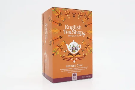English Tea Shop Intense Chai herbata ziołowa z cynamonem 20 saszetek Bio
