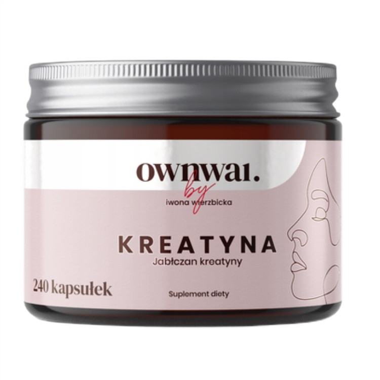 OWNWAI Kreatyna jabłczan kreatyny suplement diety 240 kapsułek - Nabea.pl