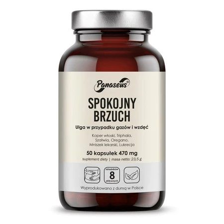  Panaseus Spokojny brzuch 50 k gazy zwdęcia